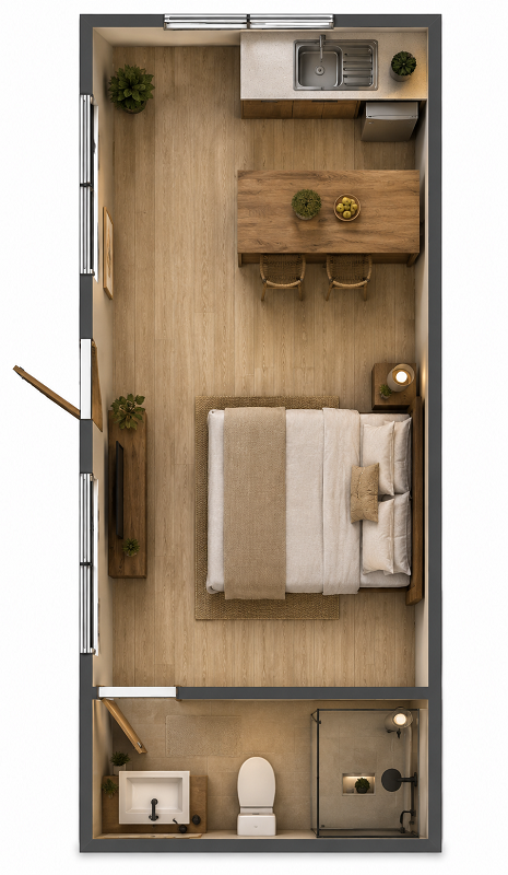 Casa A2 21m2 - Imagen 4