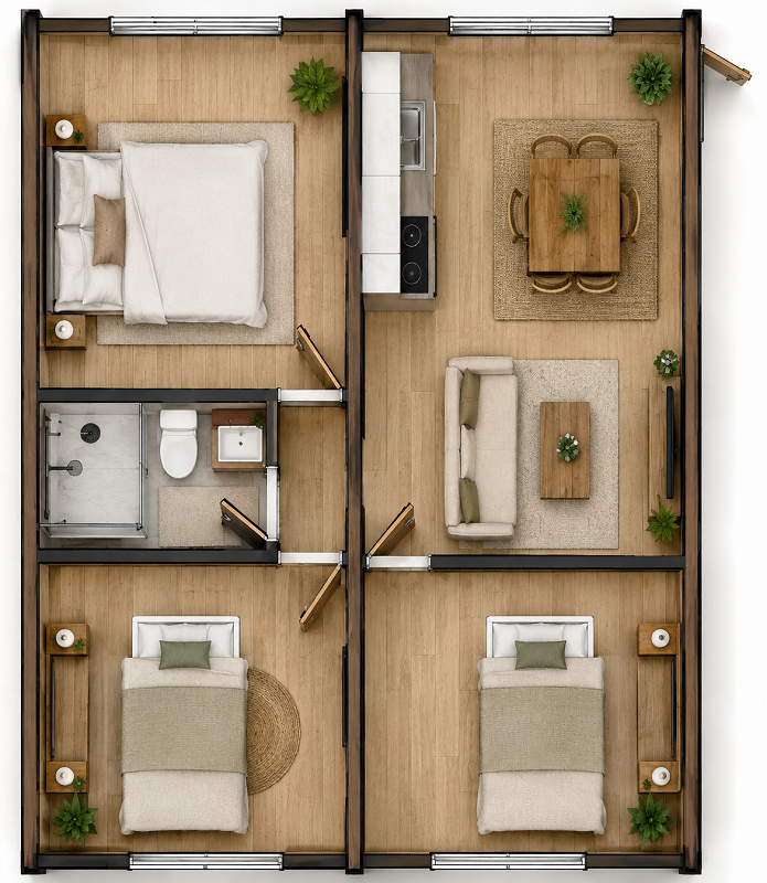 Casa B2 42m2 - Imagen 4